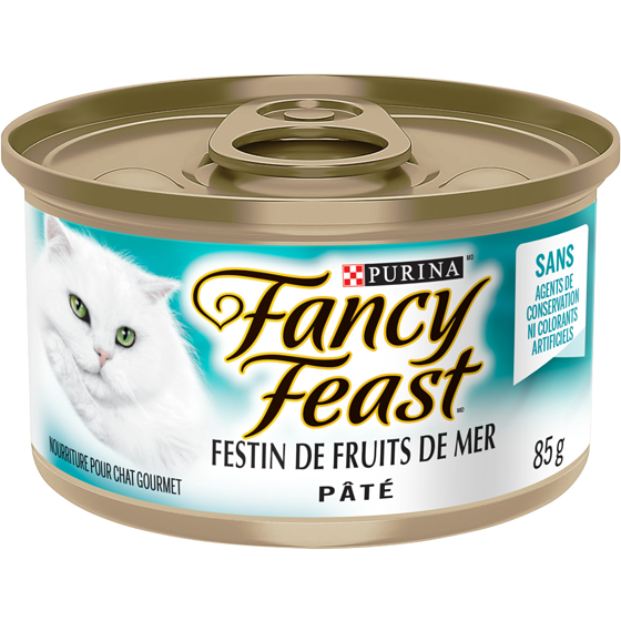 PURINA Festin de fruits de mer pour chats. Fancy Feast 85 G