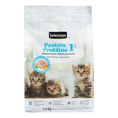 SELECTION NOURRITURE CHAT PROTEINE 1.6 KG