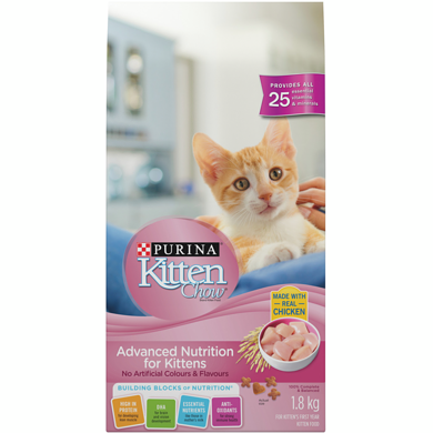 PURINA CAT CHOW NOURRITURE CHAT CHATON 1.8 KG