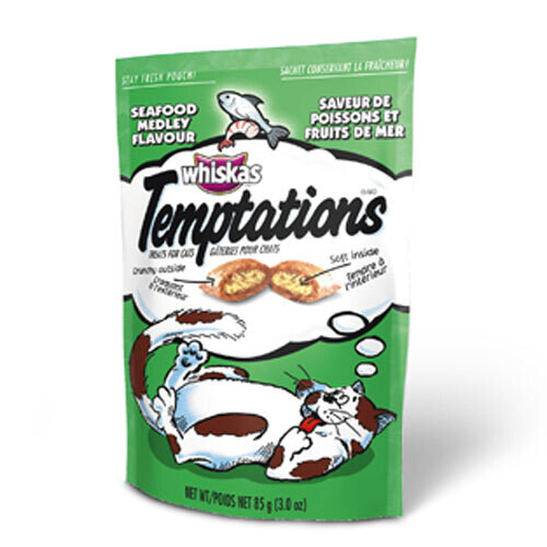 TEMPTATION GATERIES SAVEUR FRUITS DE MER 85 GR