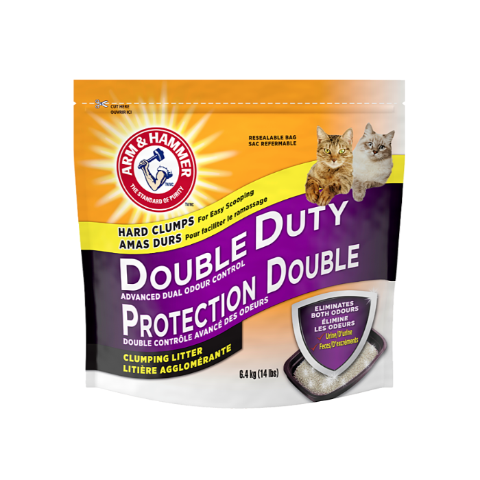 ARM &amp; HAMMER LITIERE AGGLOMERANTE PROTECTION DOUBLE 6.4 KG