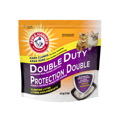 ARM &amp; HAMMER LITIERE AGGLOMERANTE PROTECTION DOUBLE 6.4 KG