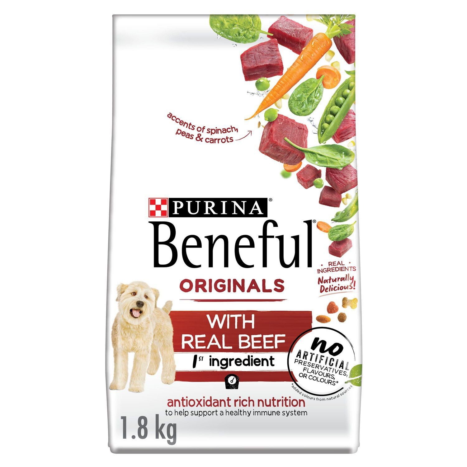 BENEFUL NOURRITURE CHIEN BOEUF 1.8 KG
