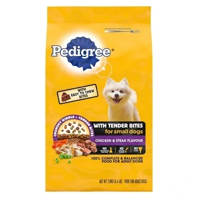 PEDIGREE NOURRITURE CHIEN POULET STEAK 2 KG