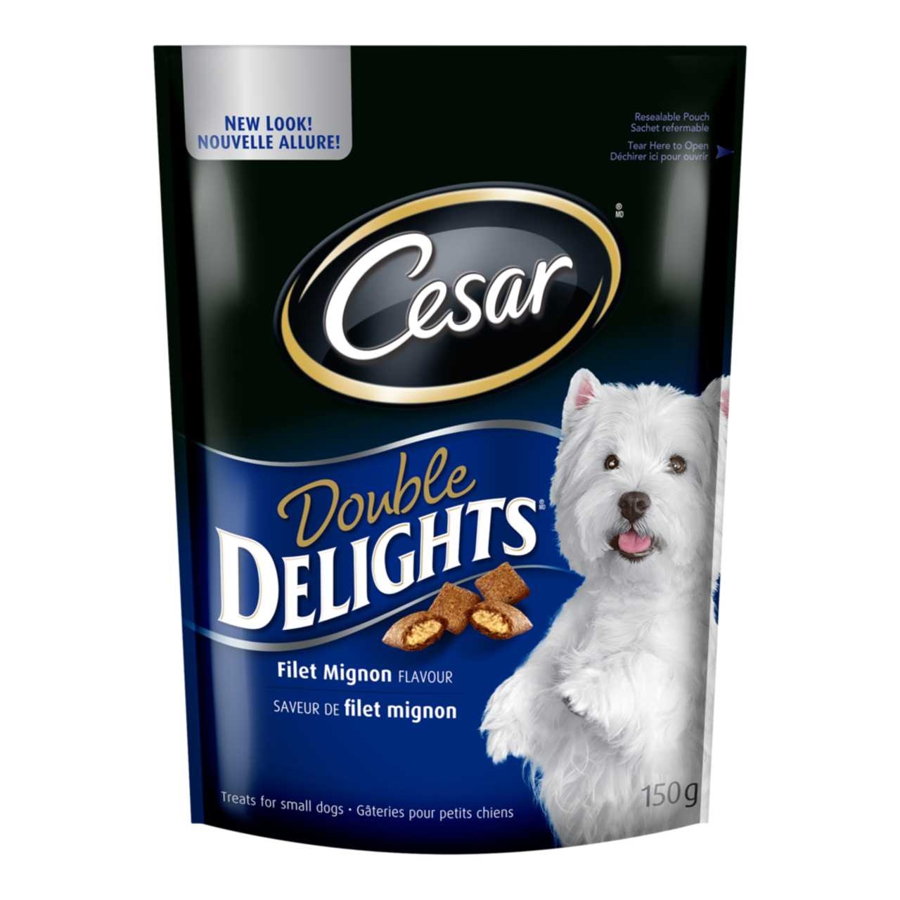CESAR GATERIE DOUBLE DELIGHTS FILET MIGNON 150 GR