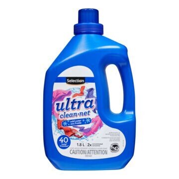 SELECTION Détergent à LESSIVE liquide HE EAU FROIDE 40 BRASSÉES 1.8 L