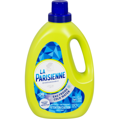 LA PARISIENNE DETERGENT LESSIVE EAU FROIDE 38B 1.52 L