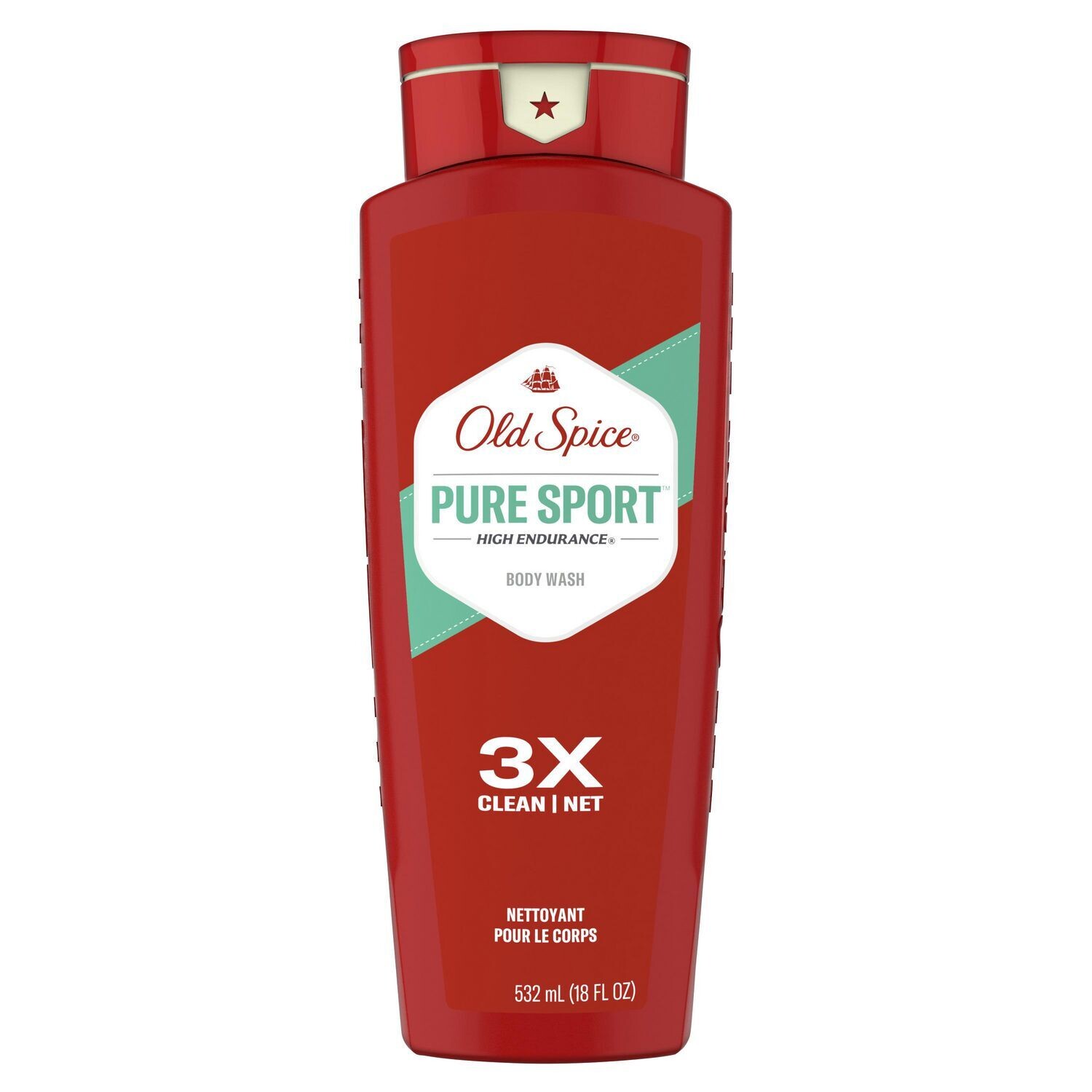 OLD SPICE GEL CORPS PUR SPORT 532 ML