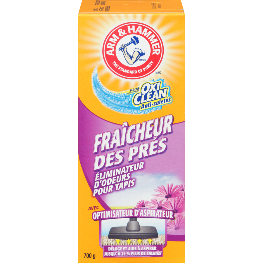 ARM &amp; HAMMER DÉSODORISANT TAPIS FRAICHEUR PRES 700 G