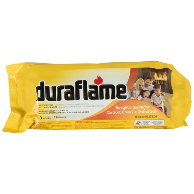 DURAFLAME BUCHE ARTIFICIEL 3 HEURES 1.81 KG