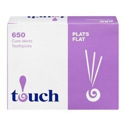 TOUCHE CURE-DENT PLAT 650