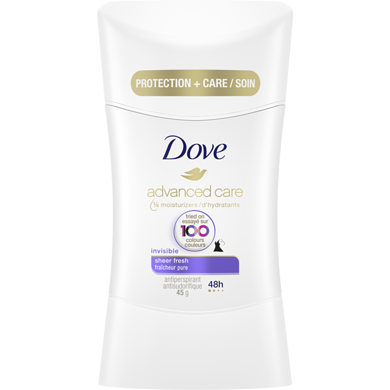 DOVE ANTISUDORIFIQUE INVISIBLE PURE FRAICHEUR 45 G