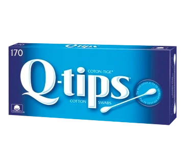 Q-TIPS CURE OREILLE COTONS-TIGES 170 UN