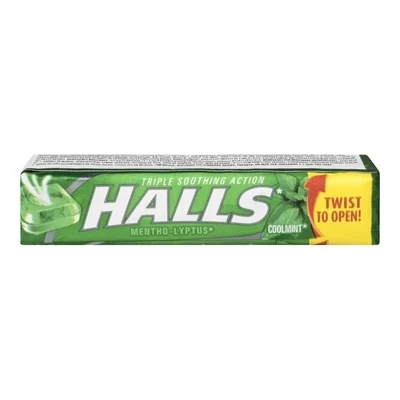 HALLS MENTHE FRAICHE VERT