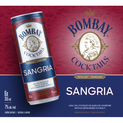 BOMBAY COCKTAILS PETILLANT SANGRIA 6X355 ML