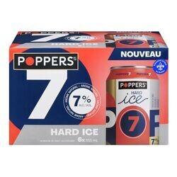POPPERS BOISSON ALCOOLISEE 7 HARD ICE 6X355 ML