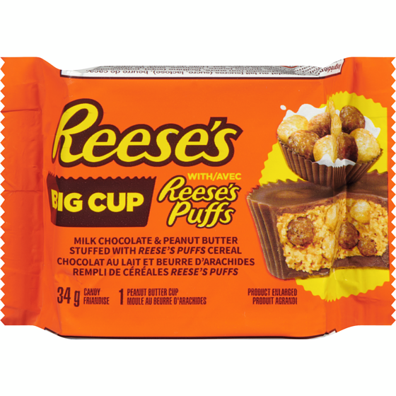 REESE BIG CUP REESE PUFF 34 GR