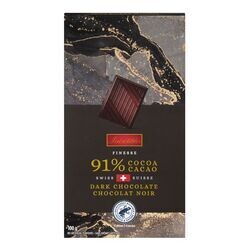 IRRESISTIBLES CHOCOLAT NOIR 91% CACAO FIN 100 GR