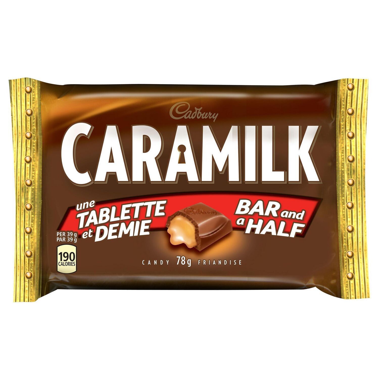 CARAMILK UNE BARRE ET DEMI 78 GR
