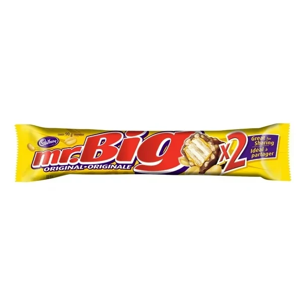 CADBURY MR BIG 2 MORCEAUX 90 GR