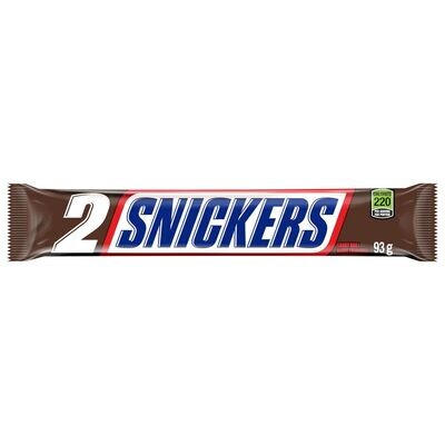 SNICKERS 2 MORCEAUX 93 GR