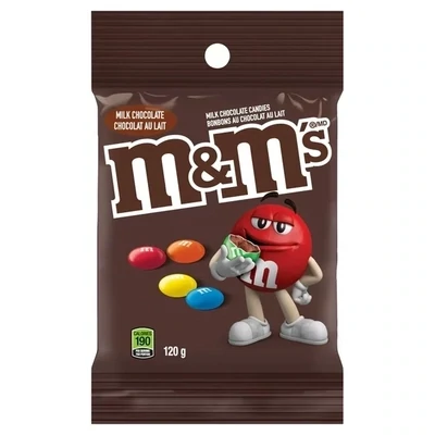 M&amp;M&#39;S CHOCOLAT LAIT SAC 100 GR