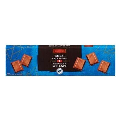 IRRESISTIBLES TABLETTE CHOCOLAT LAIT SUISSE AMANDE 300 GR