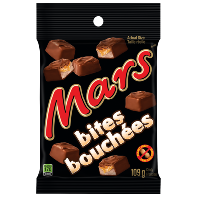 MARS BOUCHEES SAC 109 GR