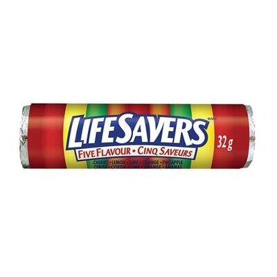 LIFE SAVERS CINQ SAVEURS 32 GR