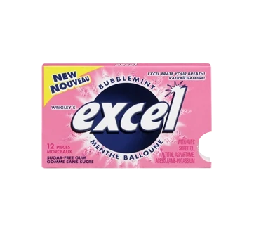 EXCEL GOMME MENTHE BALLOUNE 12 UN