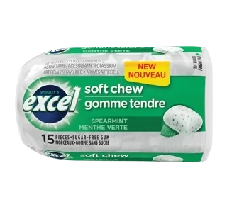 EXCEL CHEW TENDRE MENTHE VERTE 15 UN
