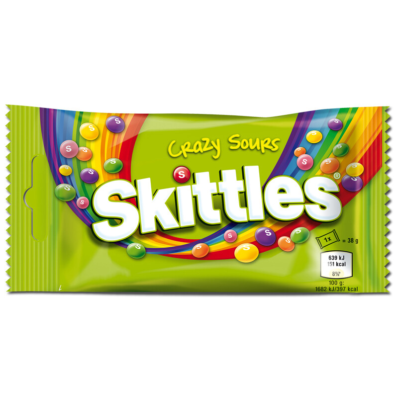 SKITTLES BONBON DOUBLEMENT SURS 51 GR