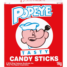 POPEYE BATONNET BONBON 16 GR