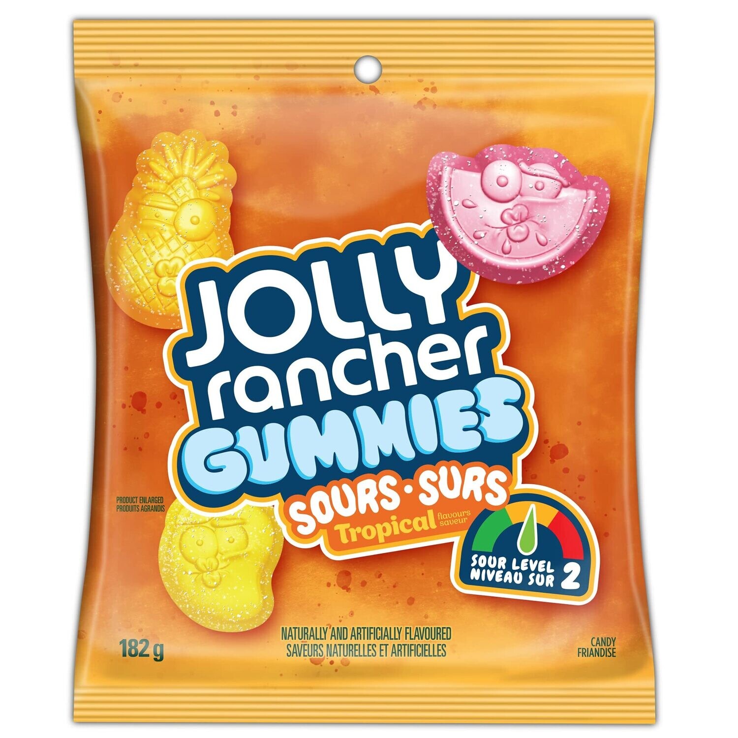 JOLLY RANCHER GUMMIES SURS TROPICAL 182 GR