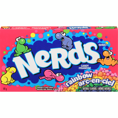 NERDS BONBON ARC-EN-CIEL 142 GR