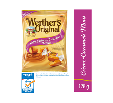 WERTHER&#39;S CREME CARAMEL MOUS 128 GR