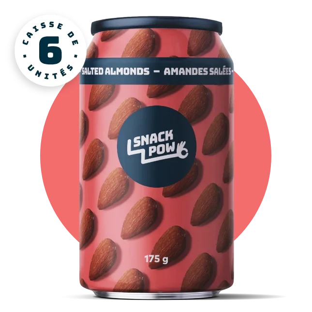 SNACK POW AMANDE SALE 175 GR