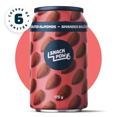 SNACK POW AMANDE SALE 175 GR