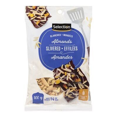 SELECTION AMANDE MONDEES EFFILEES 100 GR