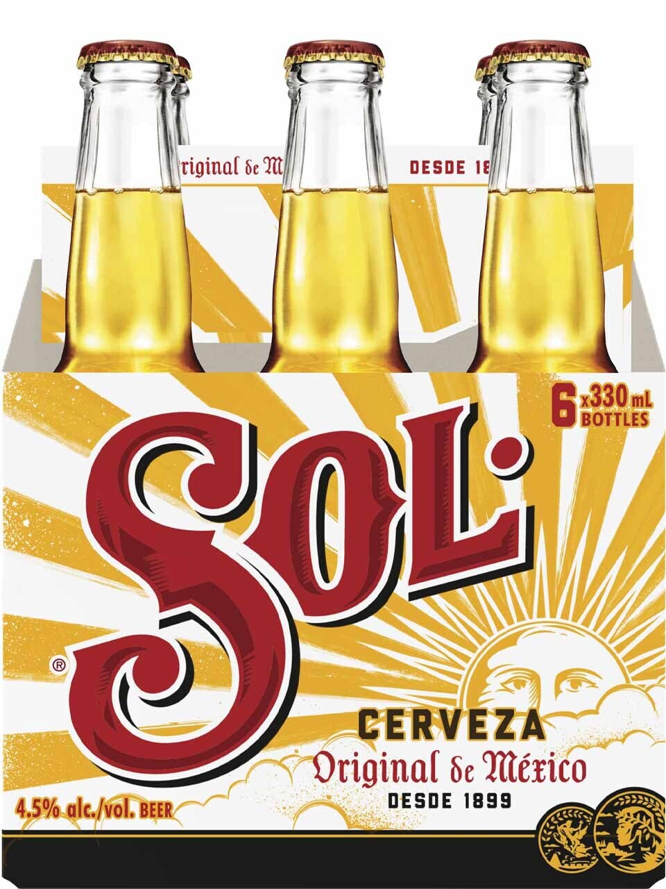 SOL 6 BOUTEILLES 330 ML