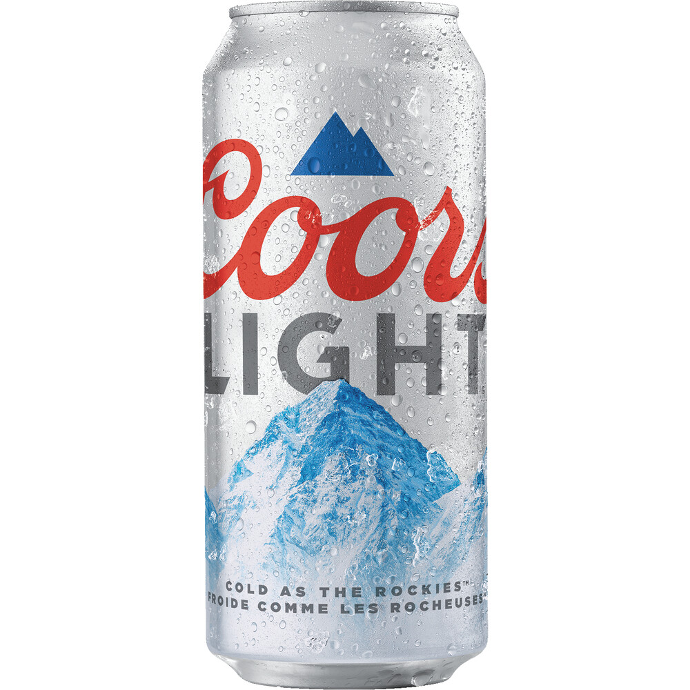 COORS LIGHT CANETTE 473 ML