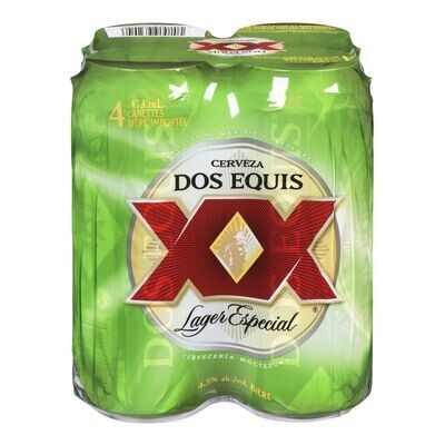DOS EQUIS CANETTE 4X473 ML