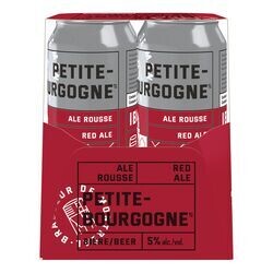 BRASSEUR DE MONTREAL PETITE BOURGOGNE CANETTE 4X473 ML