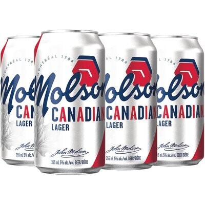 CANADIAN 6 CANETTES 355 ML