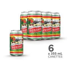 PILSNER 6 CANETTES 355 ML