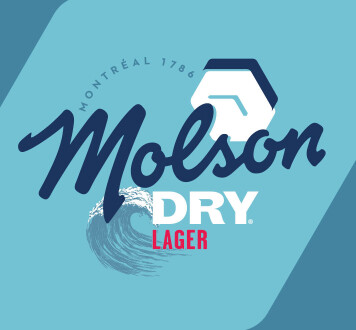 MOLSON DRY 20 CANETTES 355 ML
