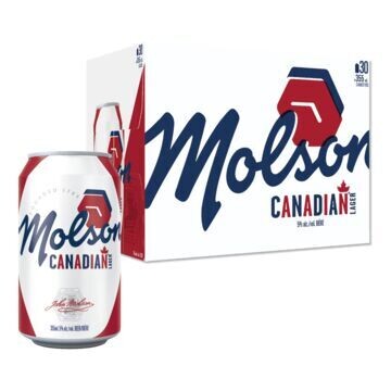CANADIAN 30 CANETTES 355 ML