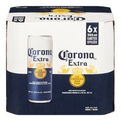 CORONA EXTRA 6 CANETTES 355 ML