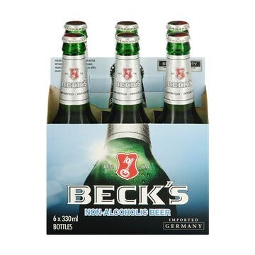 BECK SANS ALCOOL 6 BOUTEILLES 330 ML
