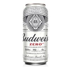 BUDWEISER ZERO SANS ALCOOL 473 ML